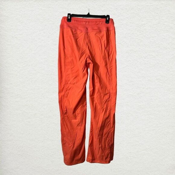MSP Miraclesuit  Orange Woven Nylon Drawstring Straight Track Pants M Elastic - Picture 4 of 5
